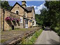 SO7098 : Old railway station at Linley on National Cycle Route 45, heading north by Rob Purvis