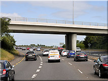 W7169 : N28 Bridge over the South Cork Ring Road at Junction 9 by David Dixon
