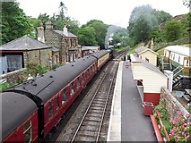 NZ8301 : Goathland Railway Station by Andrew Curtis
