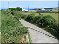SW3727 : Entrance to Sennen Cove Camp Site off B3306 by Roy Hughes
