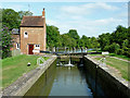 Lock No 2 in the Braunston flight, Northamptonshire