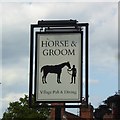 The sign of the Horse and Groom