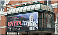 J3373 : "Evita" poster, Belfast (July 2018) by Albert Bridge