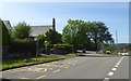 Bus stop by St Hillary Church, Killay