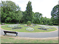 Flower beds in Roundhay Park