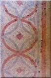 SP0513 : Mosaic tiles at Chedworth Roman Villa by Steve Daniels