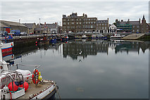 HY4411 : Kirkwall Harbour by Anne Burgess