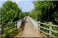 Footbridge over the A1(M) near Aberford