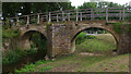 SP7993 : Medbourne packhorse bridge by Ian Taylor