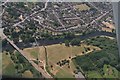 A5189 bridge over River Trent, Burton on Trent: aerial 2018