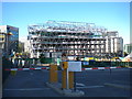 NZ2464 : Building under construction, Science Central, Newcastle by Richard Vince