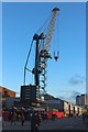 NZ4057 : Crane and shed, Corporation Quay, Port of Sunderland by Graham Robson