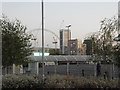 Tower blocks by Wembley Stadium