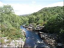 NH3254 : The River Meig at Bridgend by David Purchase