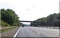 Bridge over M4 in Ffwyl Wood