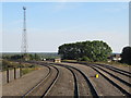 Railway lines at Scunthorpe Steelworks