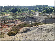 SW5532 : Former mine site at Penberthy Croft copper mine by Rod Allday