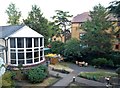 The garden at Highgate Care Home