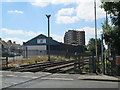 Level crossing at Langley