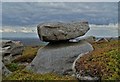 SK1397 : Weathered stone outcrop at Barrow Stones by Neil Theasby