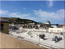 SH7882 : View North from top of Victoria Centre car park Llandudno by Richard Hoare