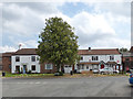 Cottages and post office, Front Street, Appleton Wiske