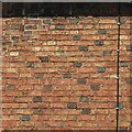 SK4723 : Chequer pattern brickwork, Malt Roow by Alan Murray-Rust