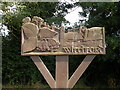 TL5078 : Witchford village sign by Keith Edkins