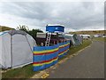 SY4889 : Camping at Freshwater Bay Holiday Park by Oliver Dixon