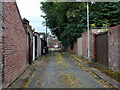 Narrow side road off Victoria Place, Carlisle