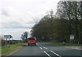 A68 near Harperley Hall