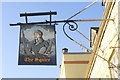 The Squire Pub Sign, Broad Street, Chipping Sodbury, Gloucestershire 2014