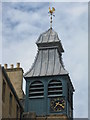 NT2676 : St Ninian's clock and weather vane by M J Richardson