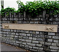 John Fowles Path name sign, Lyme Regis