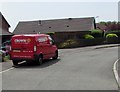 Crown Records Management van, Hendre Court, Cwmbran