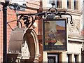 Sign for the Station Hotel, Northallerton