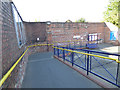 Ramp to up platform, Northallerton station 