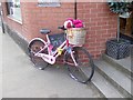 Advertising bike in Field Street, Shepshed