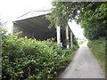 Barn by access road to Hexdown