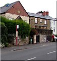 Broughton Road bus stop near a former chapel, Moss