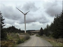 NR7543 : Turbine at Deucheran Hill Wind Farm by Alpin Stewart