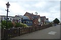 Pub beside the dock