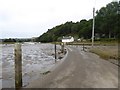 The tidal road to North Efford