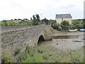 Bridge over creek by River Avon at Aveton Gifford