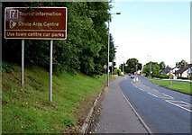 H4772 : Sign, Campsie, Omagh by Kenneth  Allen