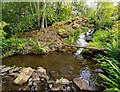 Waterfall on the Geddes Fishery