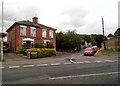 Pearcroft Road at the junction of Bath Road