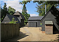 Barley: weatherboarded barns