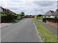 Kirkwood Avenue approaching its junction with Moseley Wood Approach, Tinshill Moor, Leeds