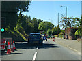 Road works on A28 Canterbury Road